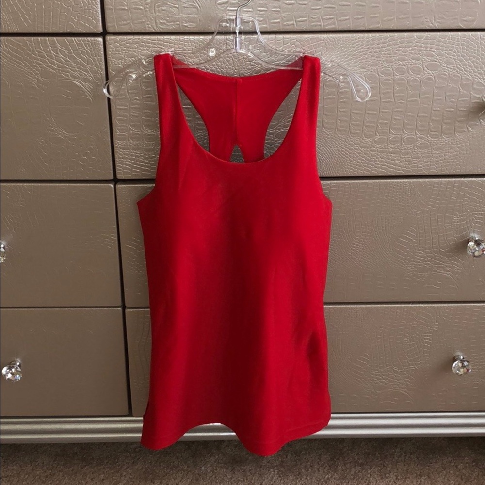 Red Zella Tank